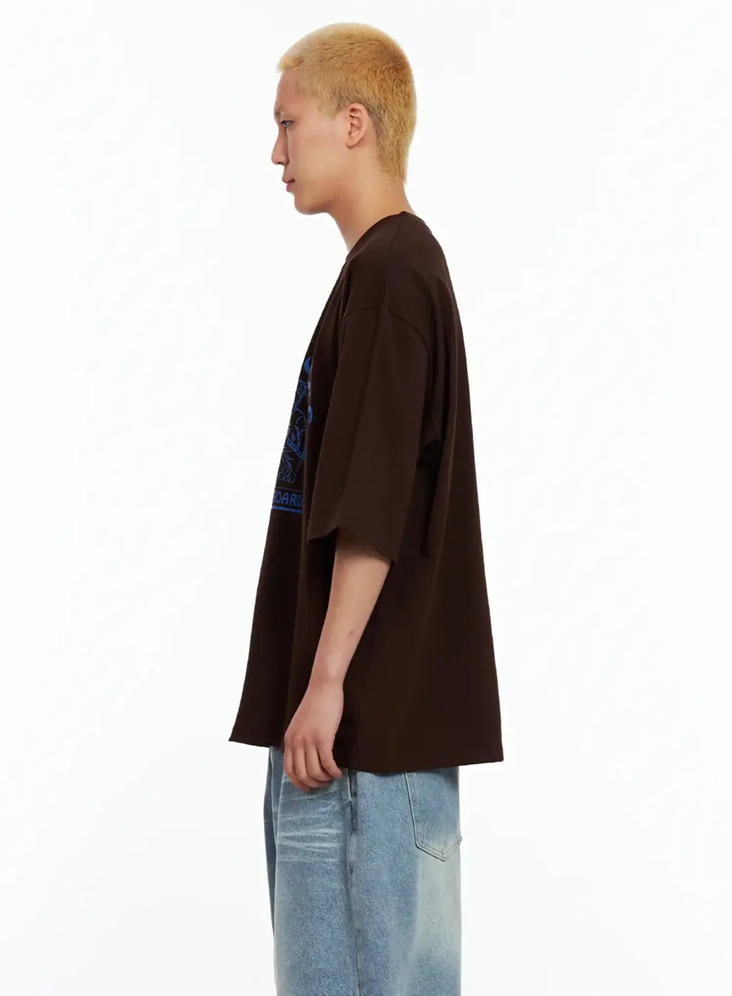 Men's Lucas Graphic Oversized Tee IL514