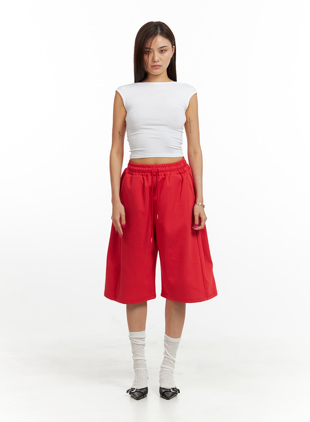 Cotton Sweat Shorts (UNISEX) IU419