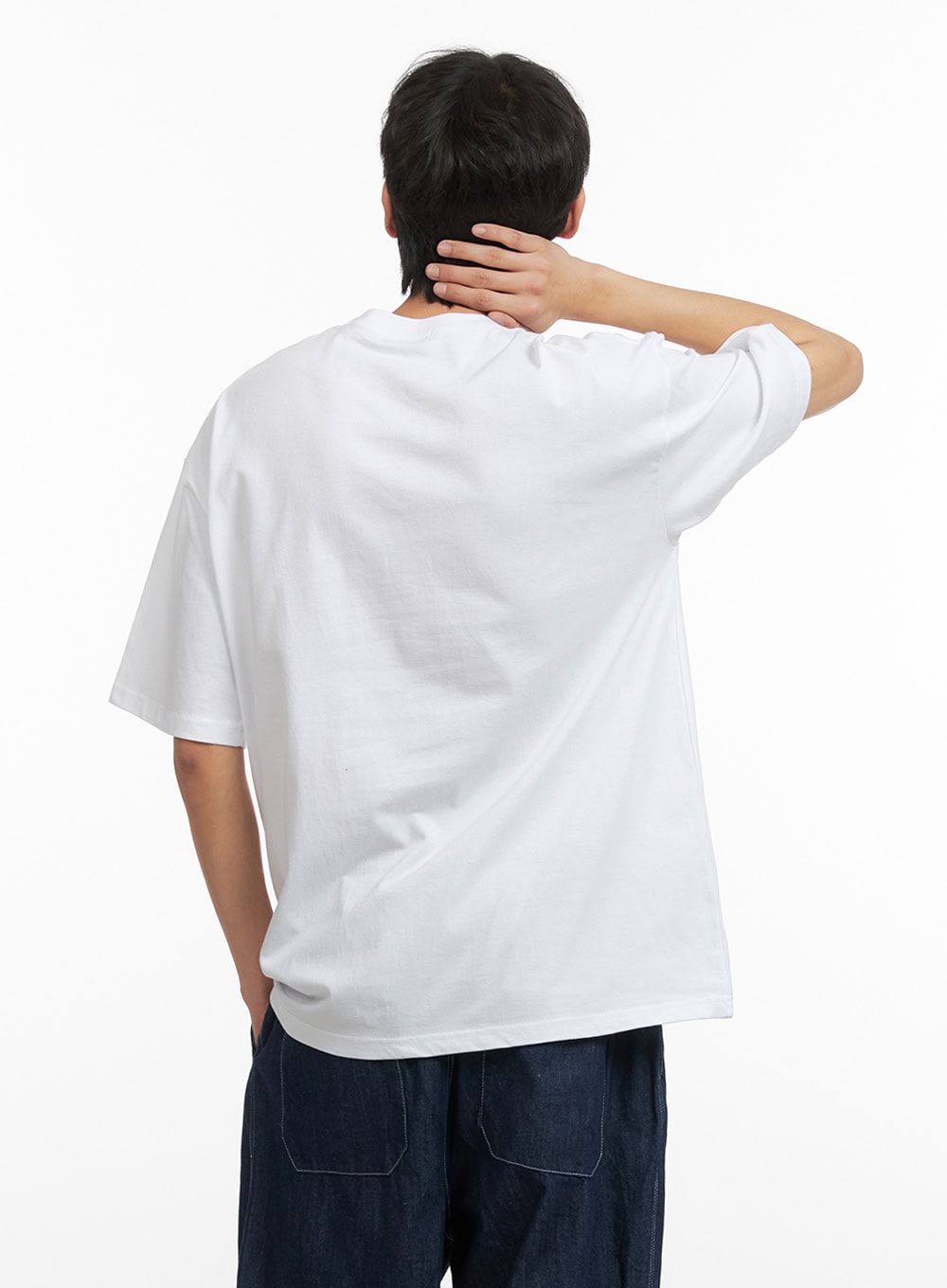 Men's Cotton Comfort Graphic T-Shirt IY431