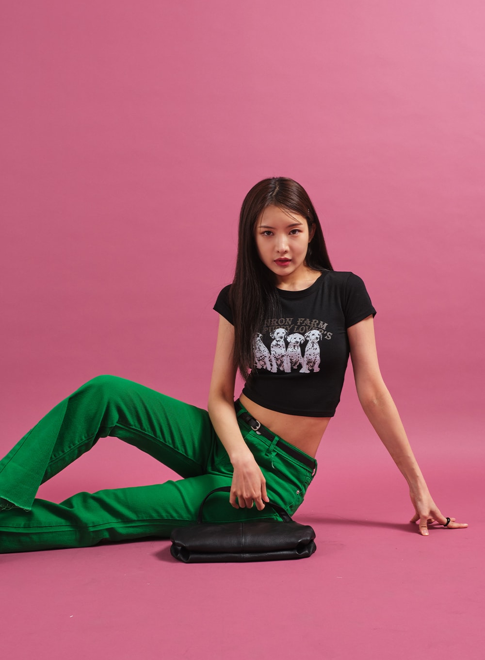 Dalmation Crop T-Shirt CY17