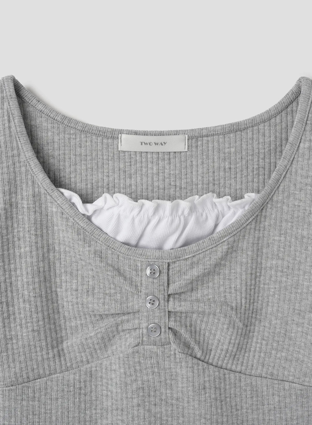 Layered Lace Slim-Fit Tee IU526