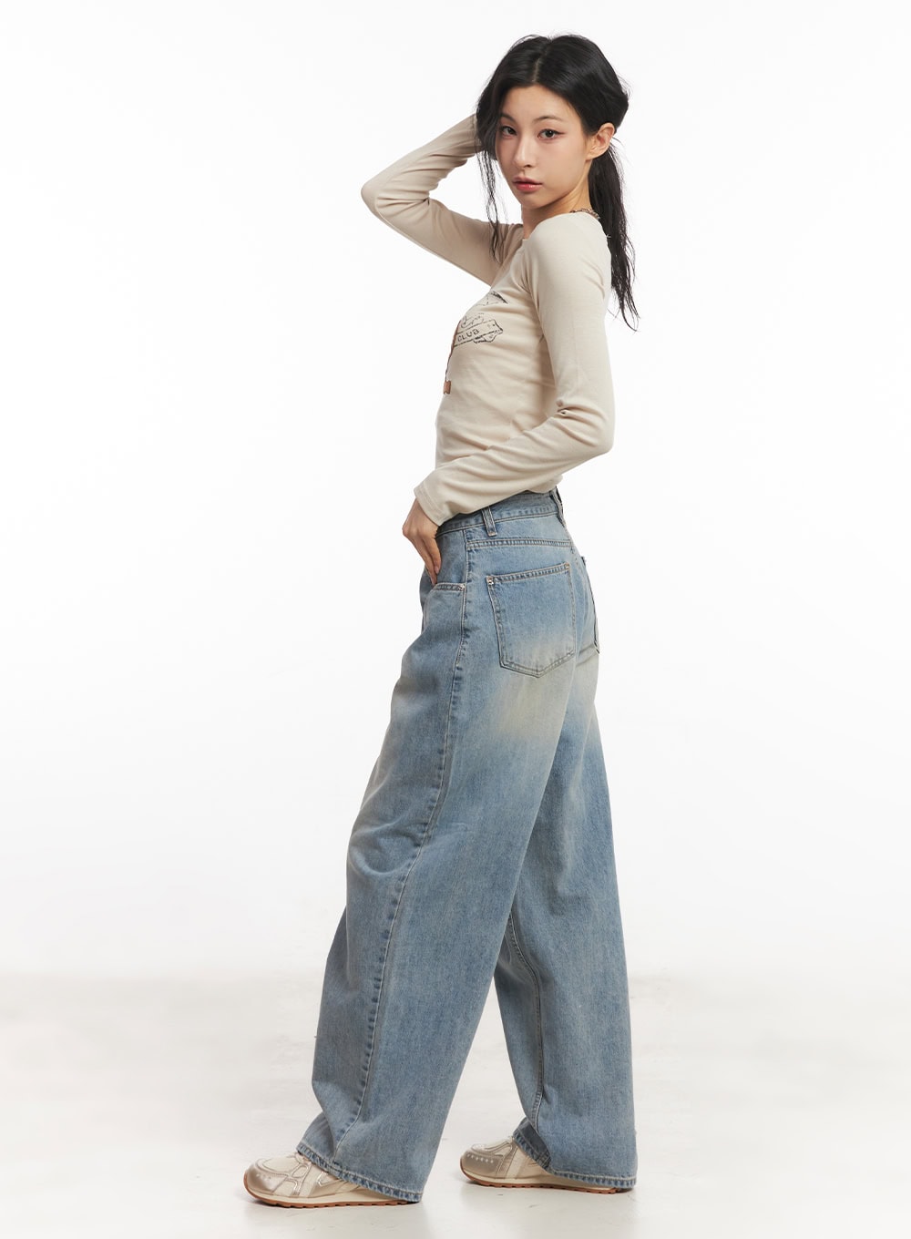 Devyn Wide-Leg Jeans CA503