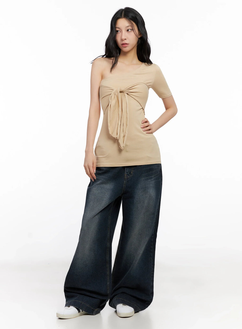 Front-Tie Asymmetric Top IG508