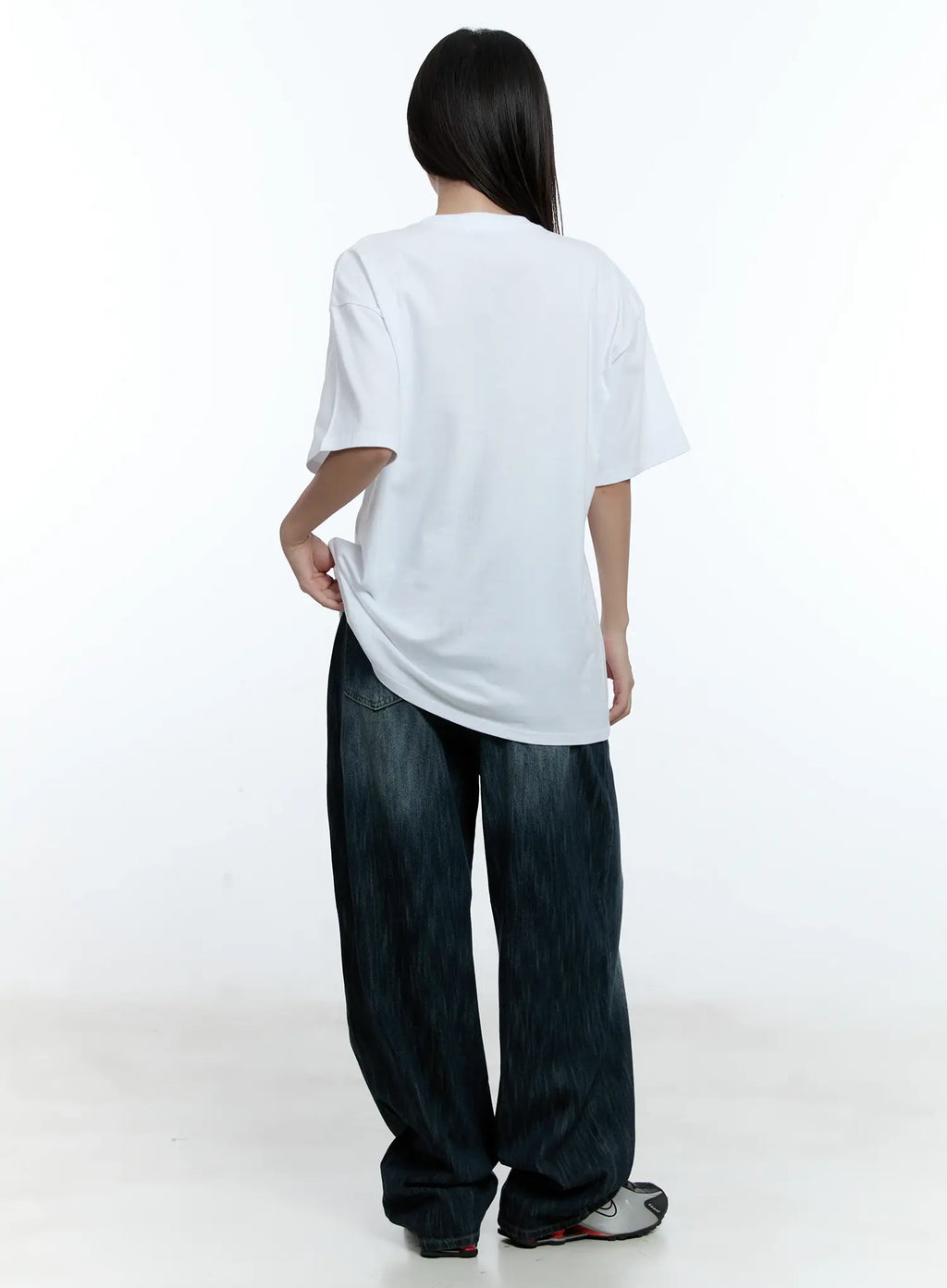 Oversized Flag Graphic Tee CU527