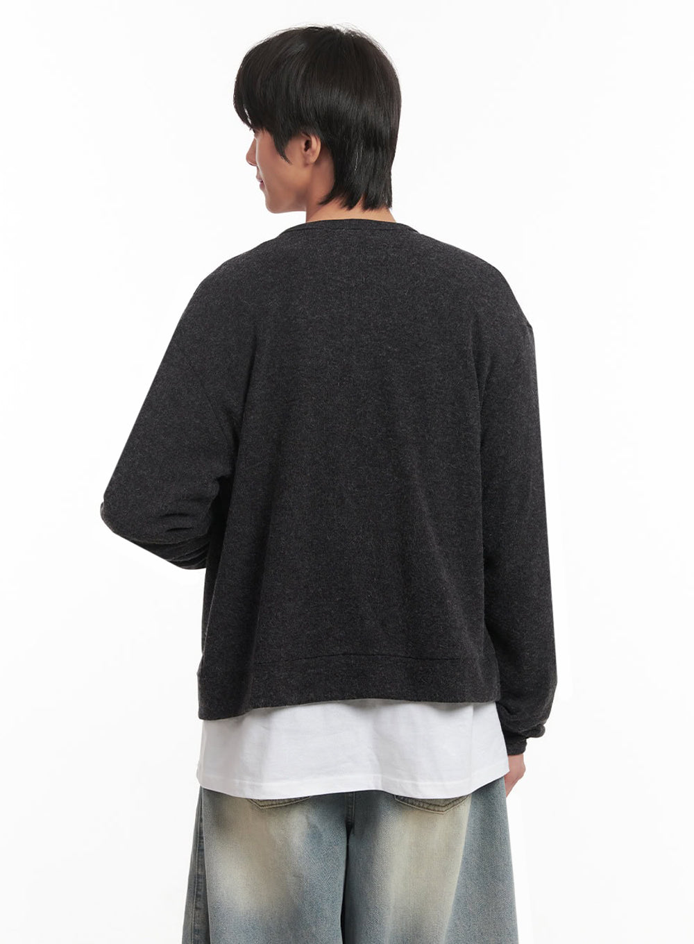 Men's Cozy Zip-Up Cardigan IA511