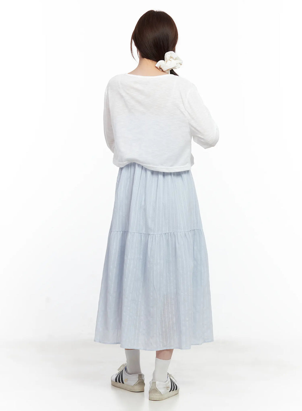 Everyday Buttoned Long-Sleeve Cardigan CL502