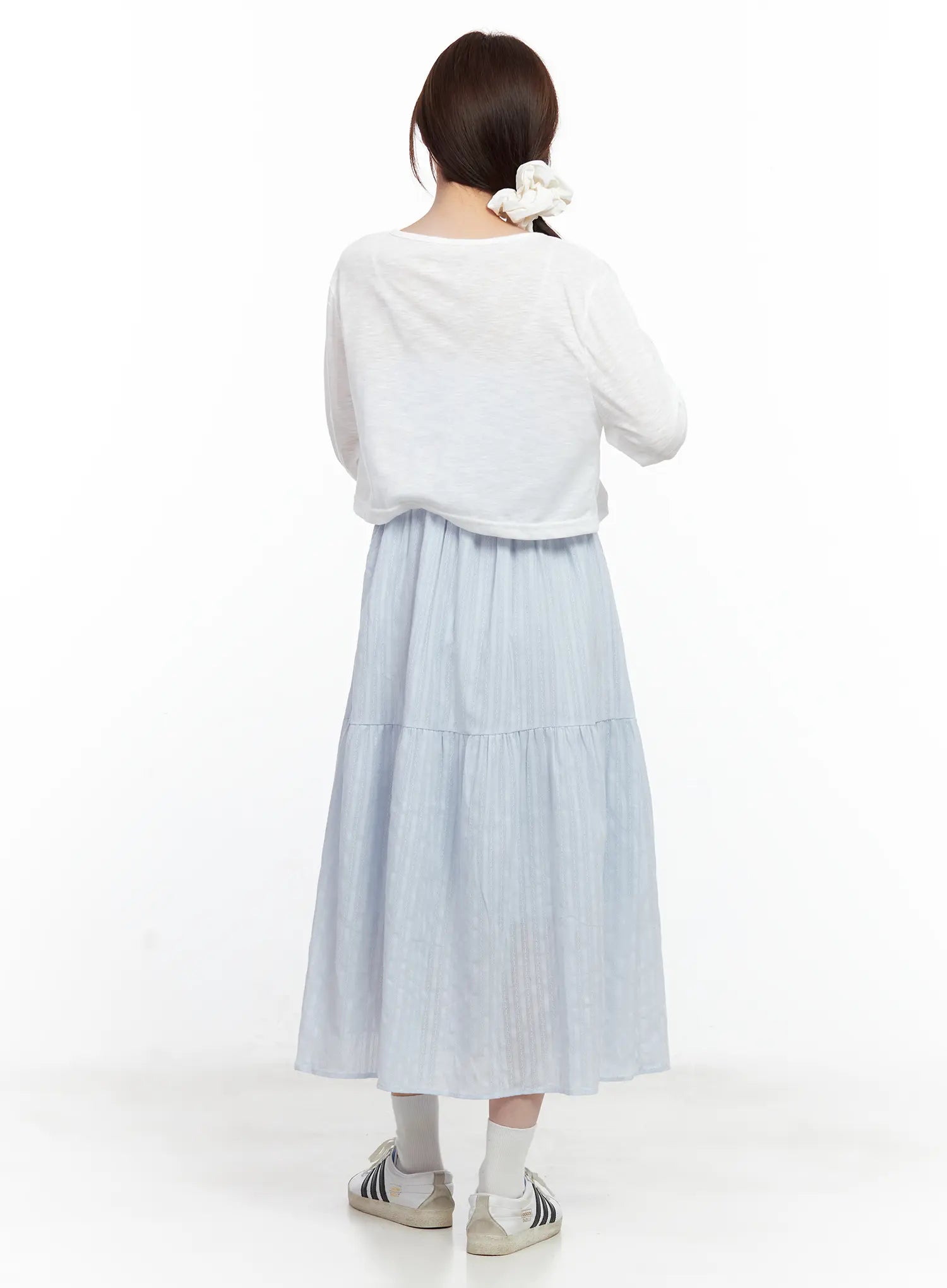 Everyday Buttoned Long-Sleeve Cardigan CL502