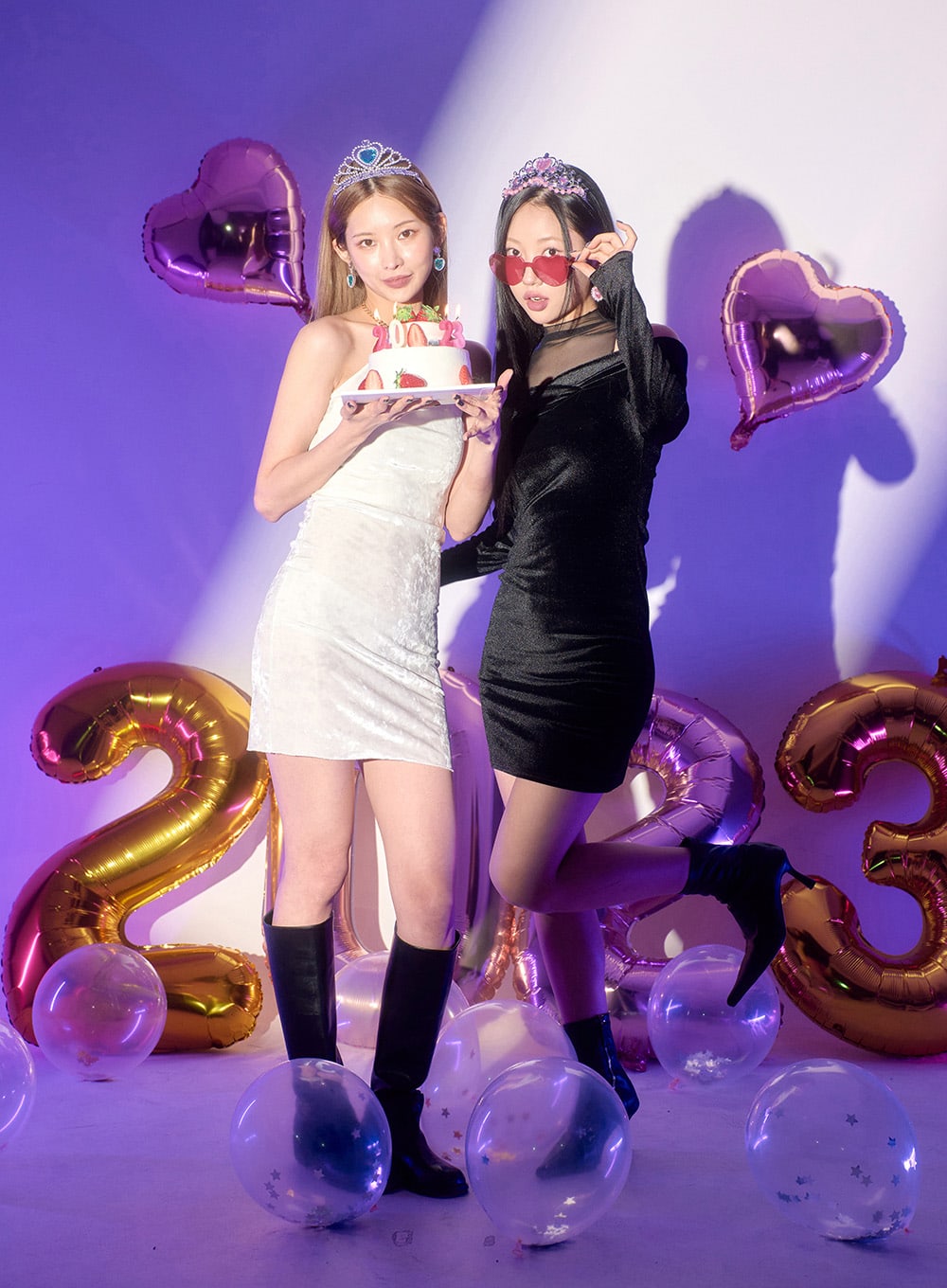 Velvet Off-Shoulder Mesh Neck Mini Dress BD23