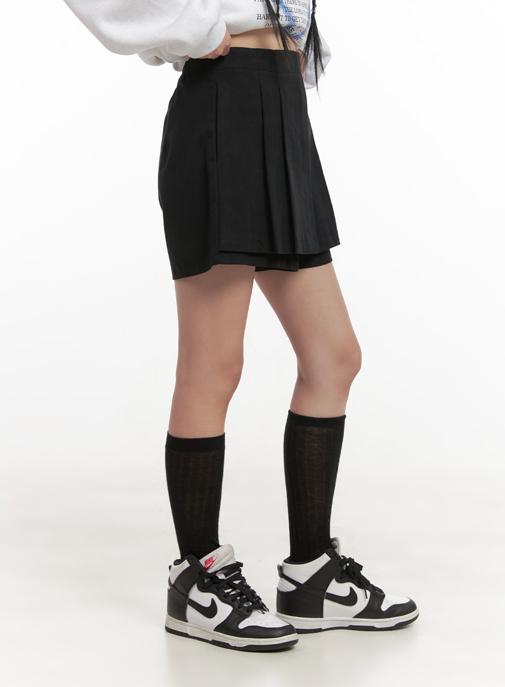 Pleated Mini Skort CD406