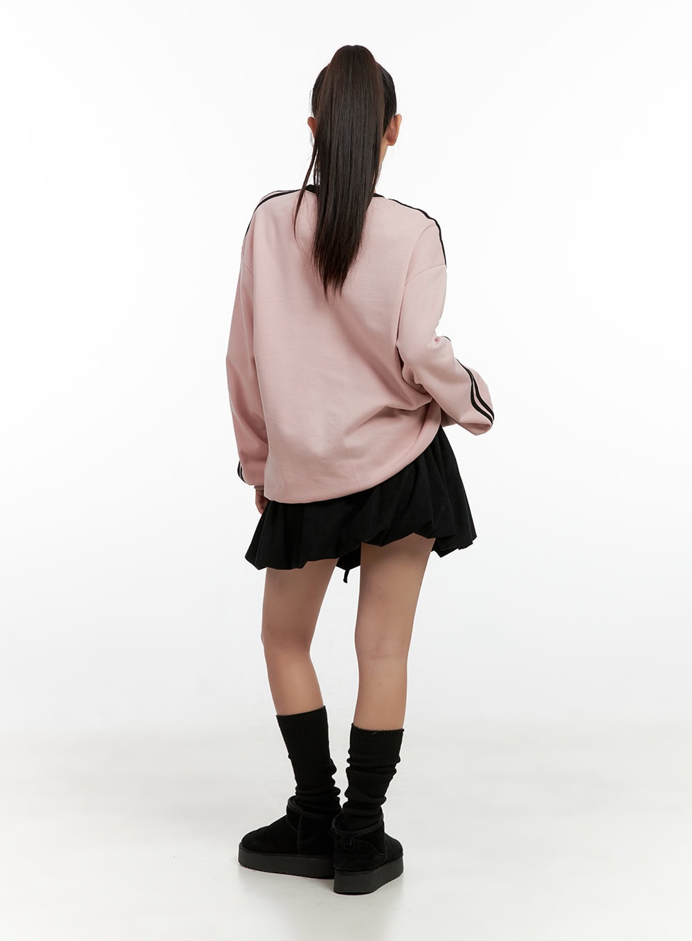 Corduroy Solid Mini Skirt CN412