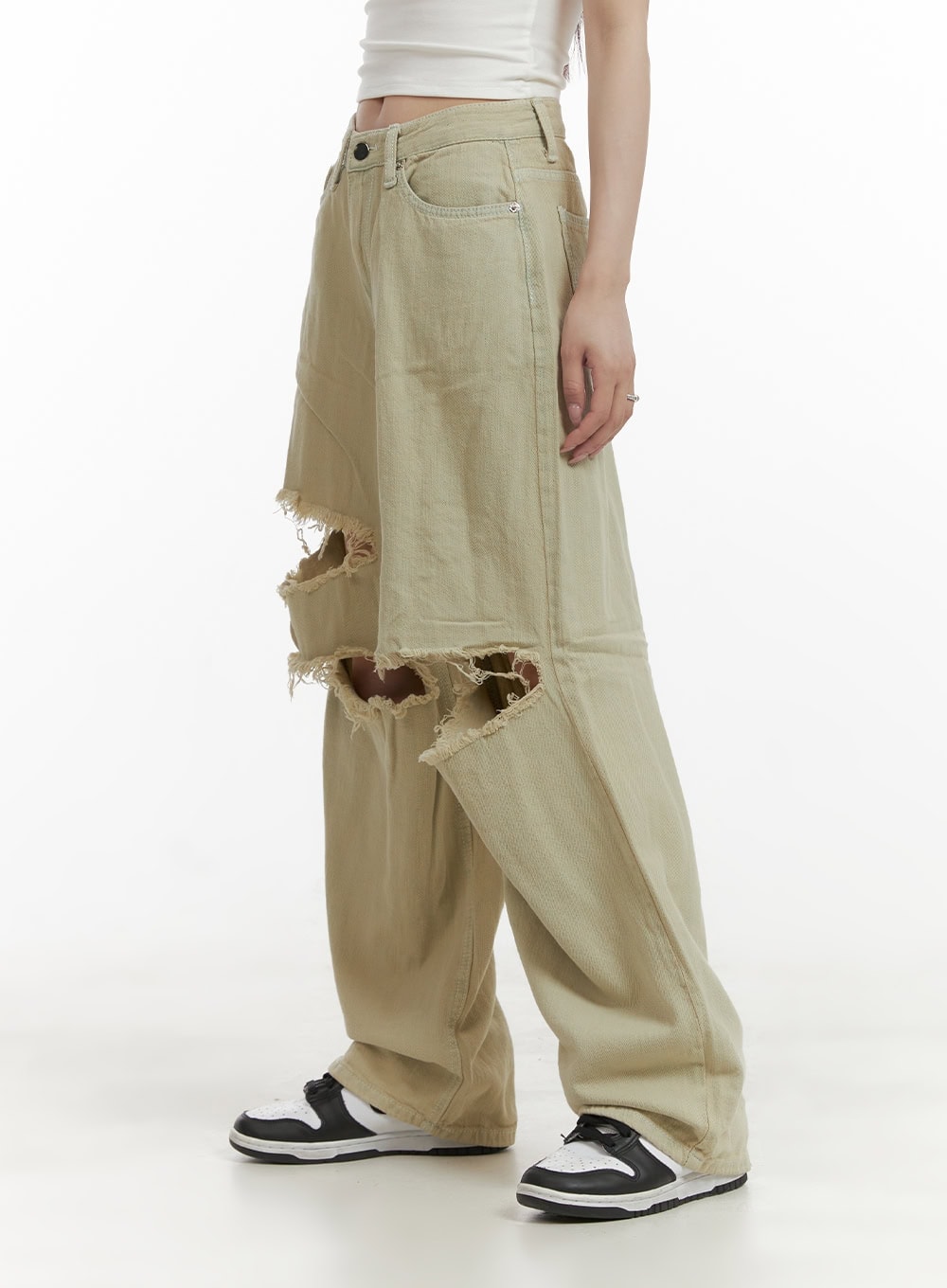 Destroyed Baggy Jeans CY407