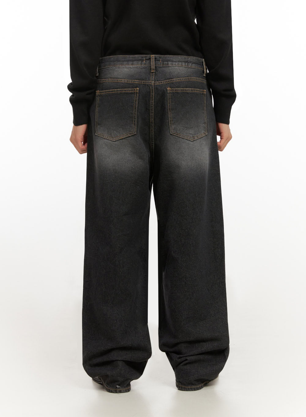 Men's Wide Fit Cotton Denim Jeans ID413