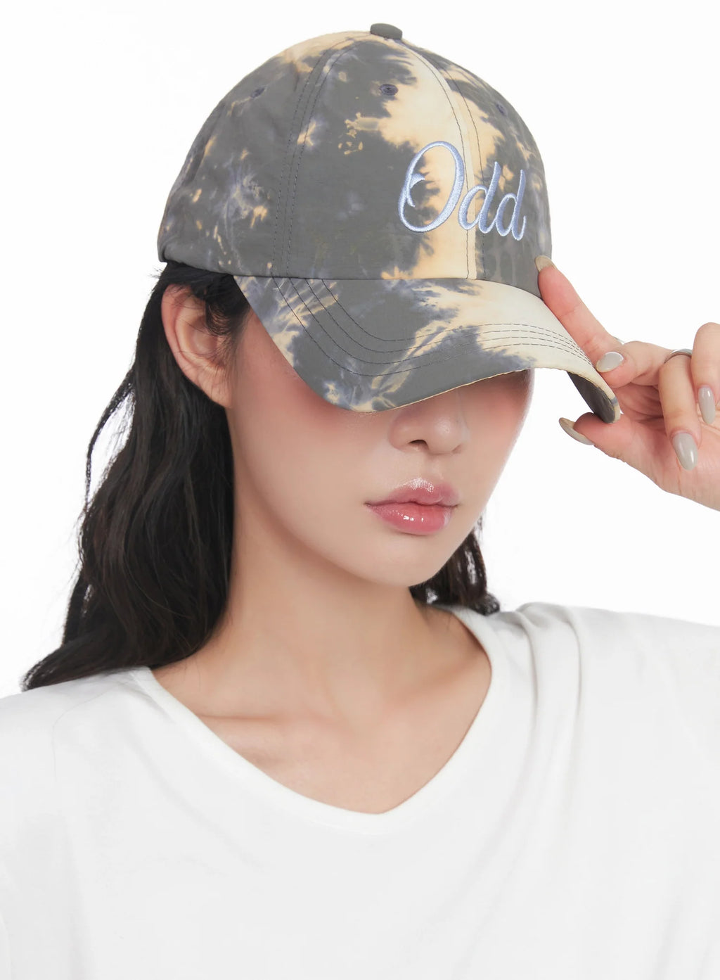 Tie-Dye Embroidered Baseball Cap IC503