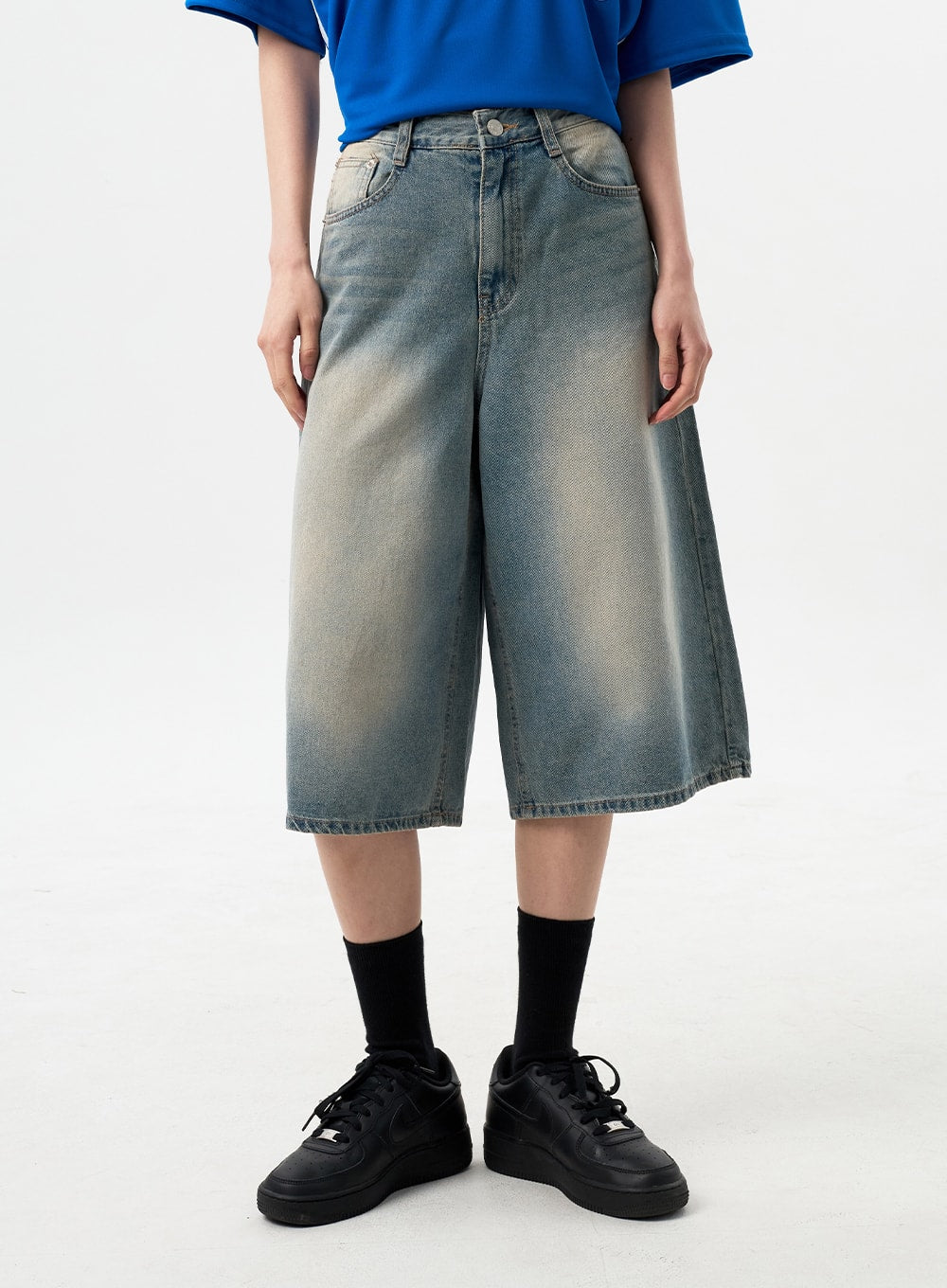 Oversized Bermuda Pants CY311