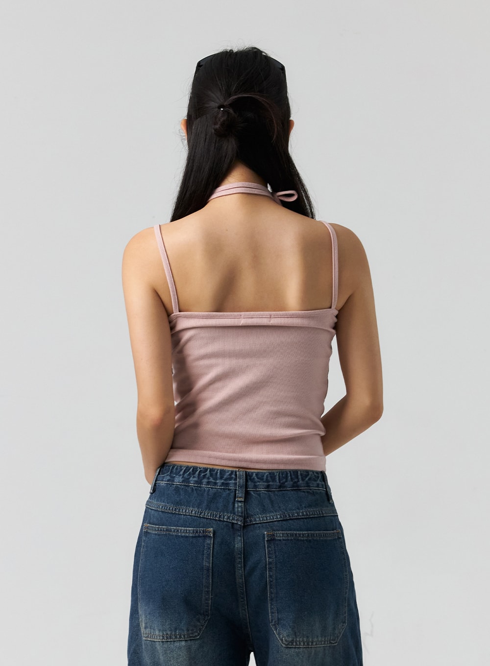 Halter Neck Lace Cami CS302