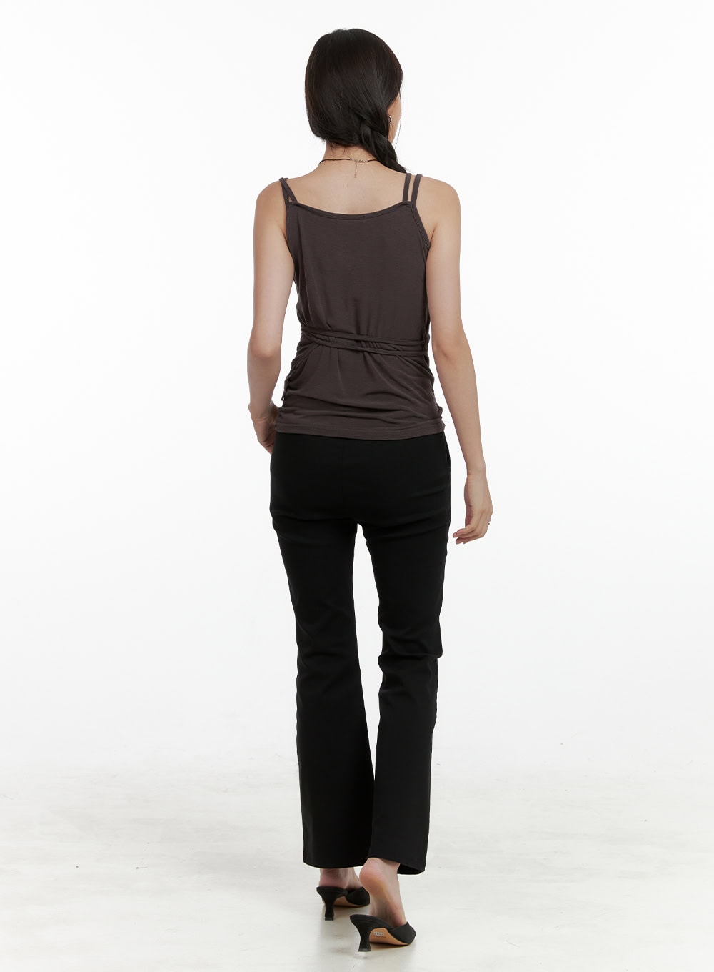 Slim Bootcut Basic Pants OL411