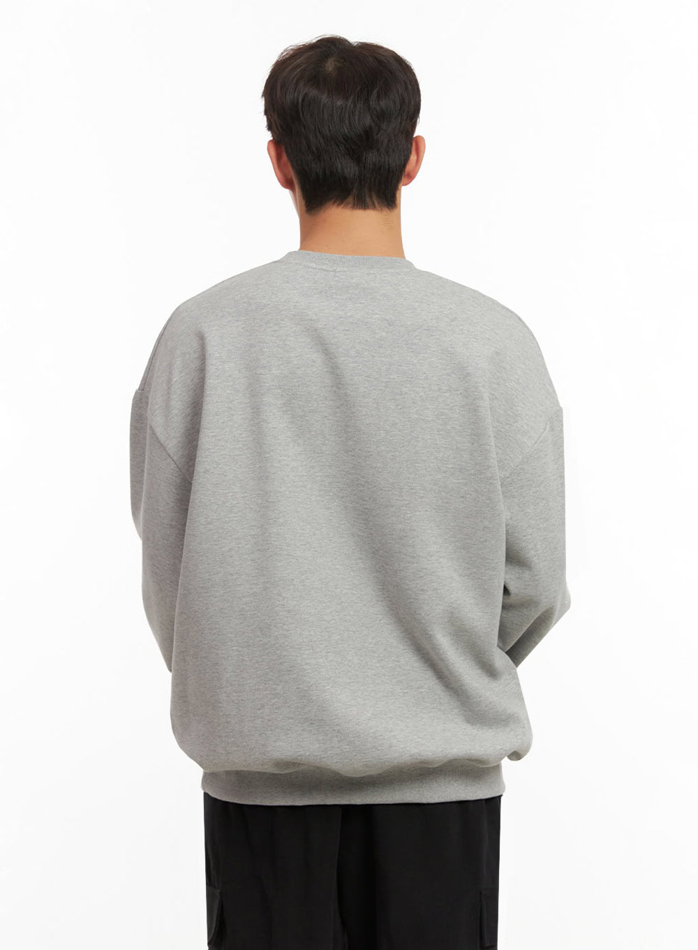 Men's Long-Sleeve Oversized Sweatshirt ID427