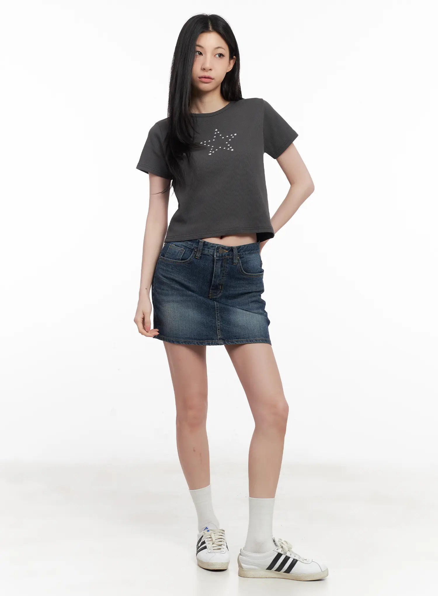 Star-Studded Casual Tee CL501