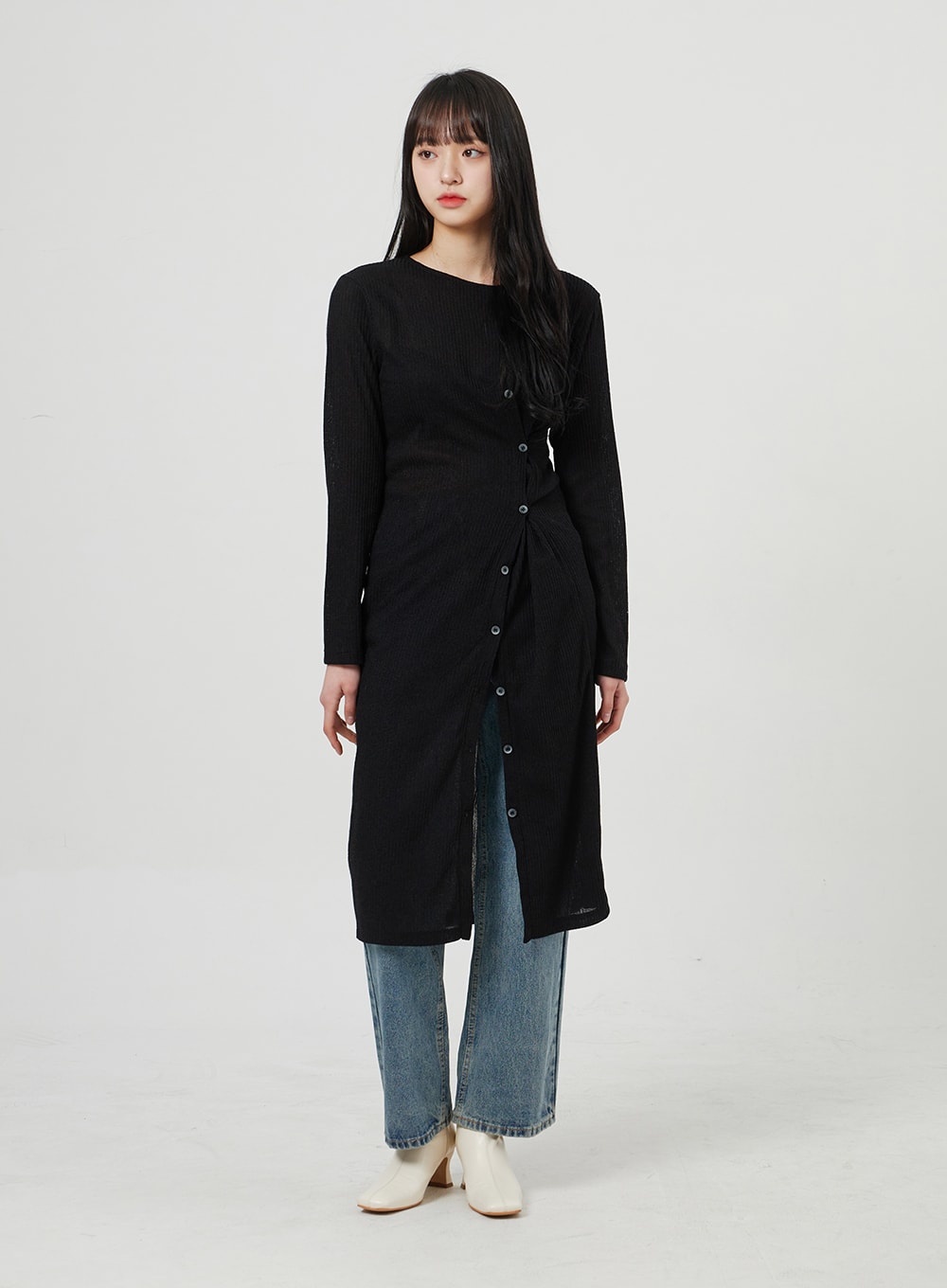 Button Maxi Top OF322