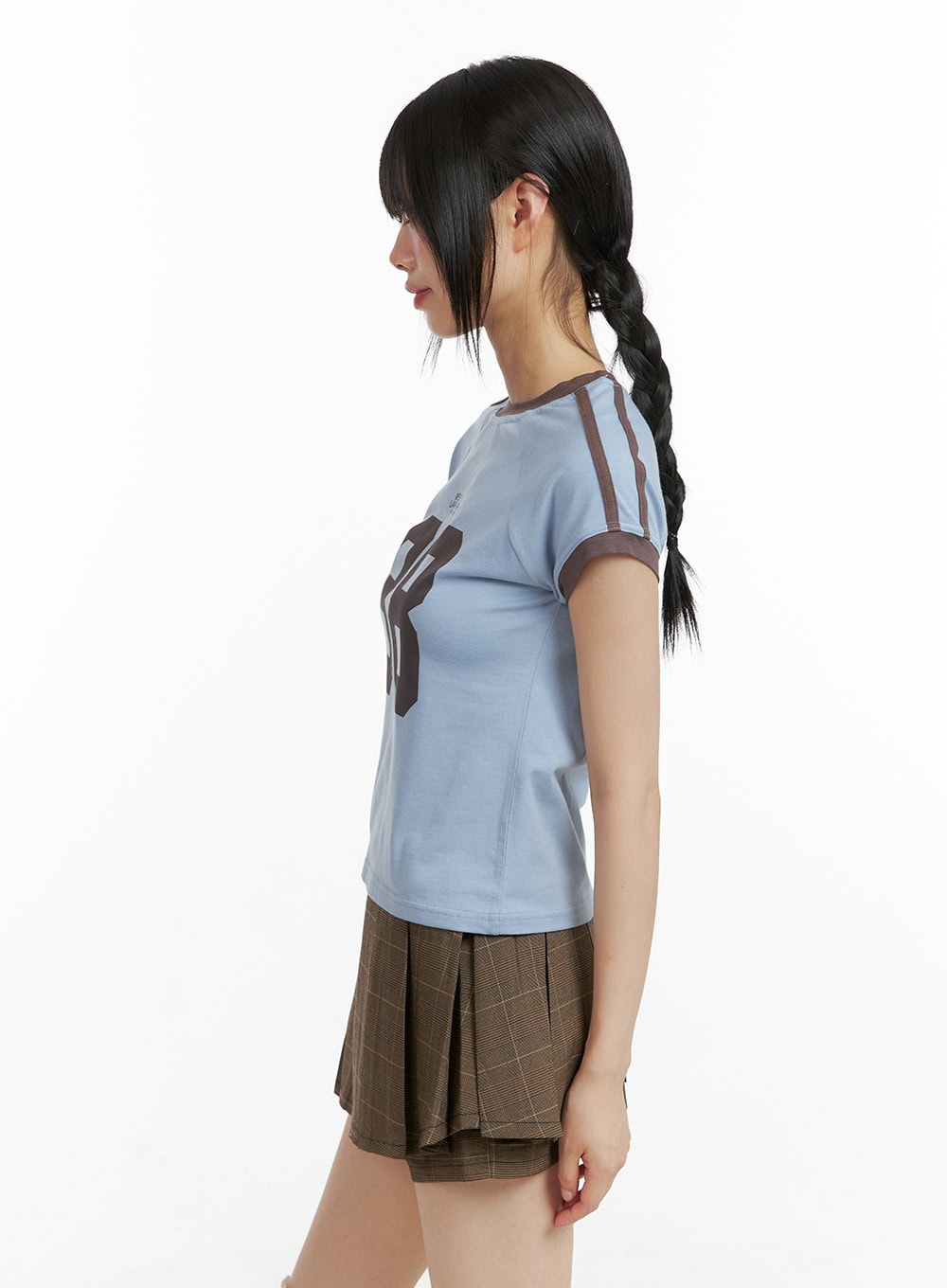 Lettering Crop Tee CL402