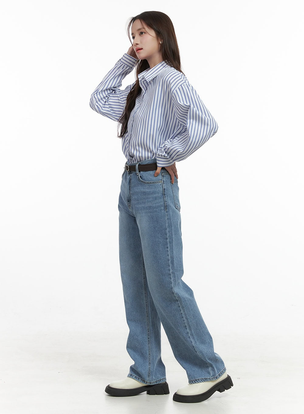 Cheri Classic Fit Wide Leg Dream Jeans OS416