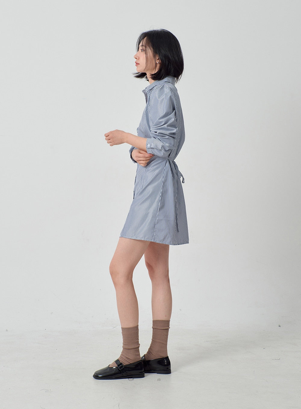 Ribbed Knit Socks OJ331