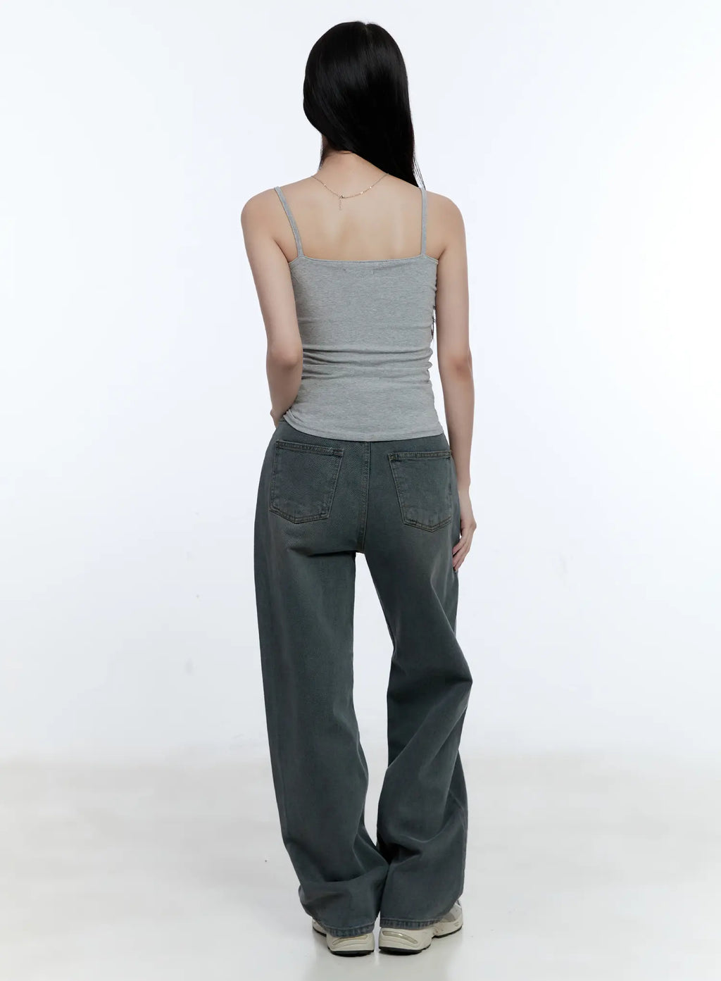 Basic Cotton Blend Stretch Cami CG512