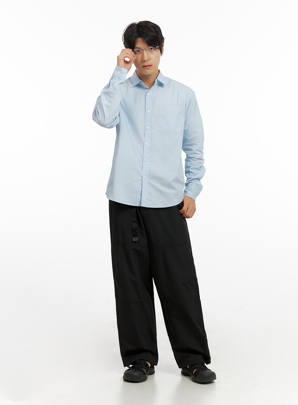 Men's Classic Button Shirt IG409