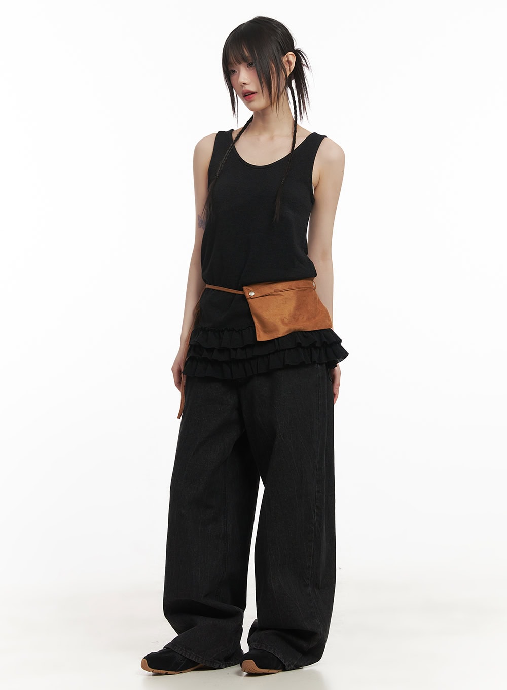 Suede Pouch Belt Bag CF518