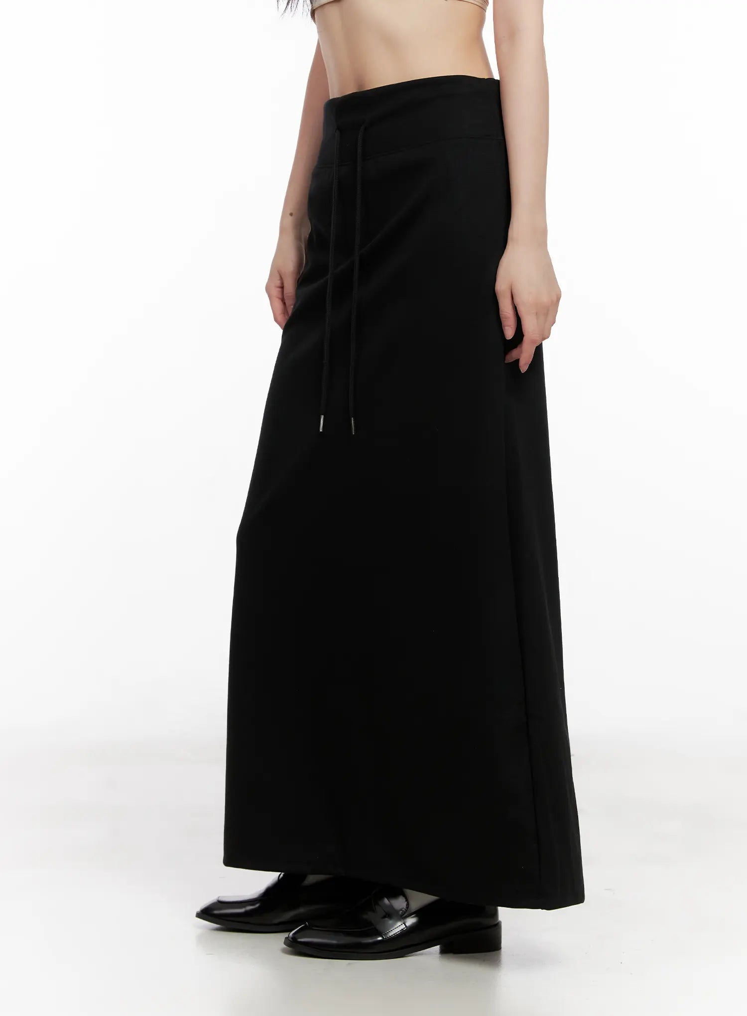 Classic Black Maxi Skirt CG522