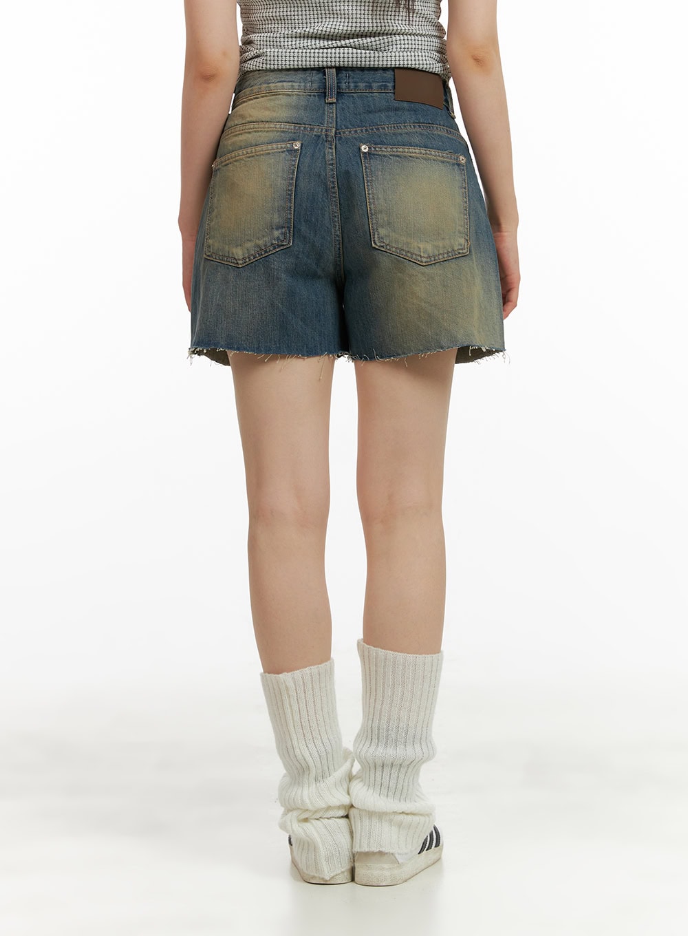 Washed Cotton Shorts CU424