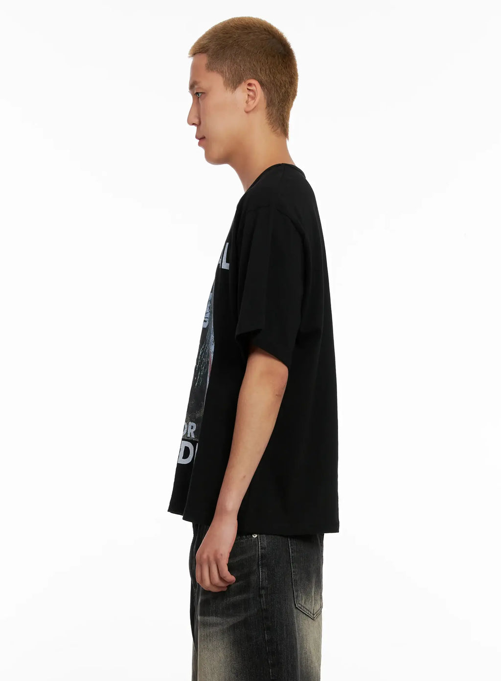 Men's Graphic Cotton Tee IL521