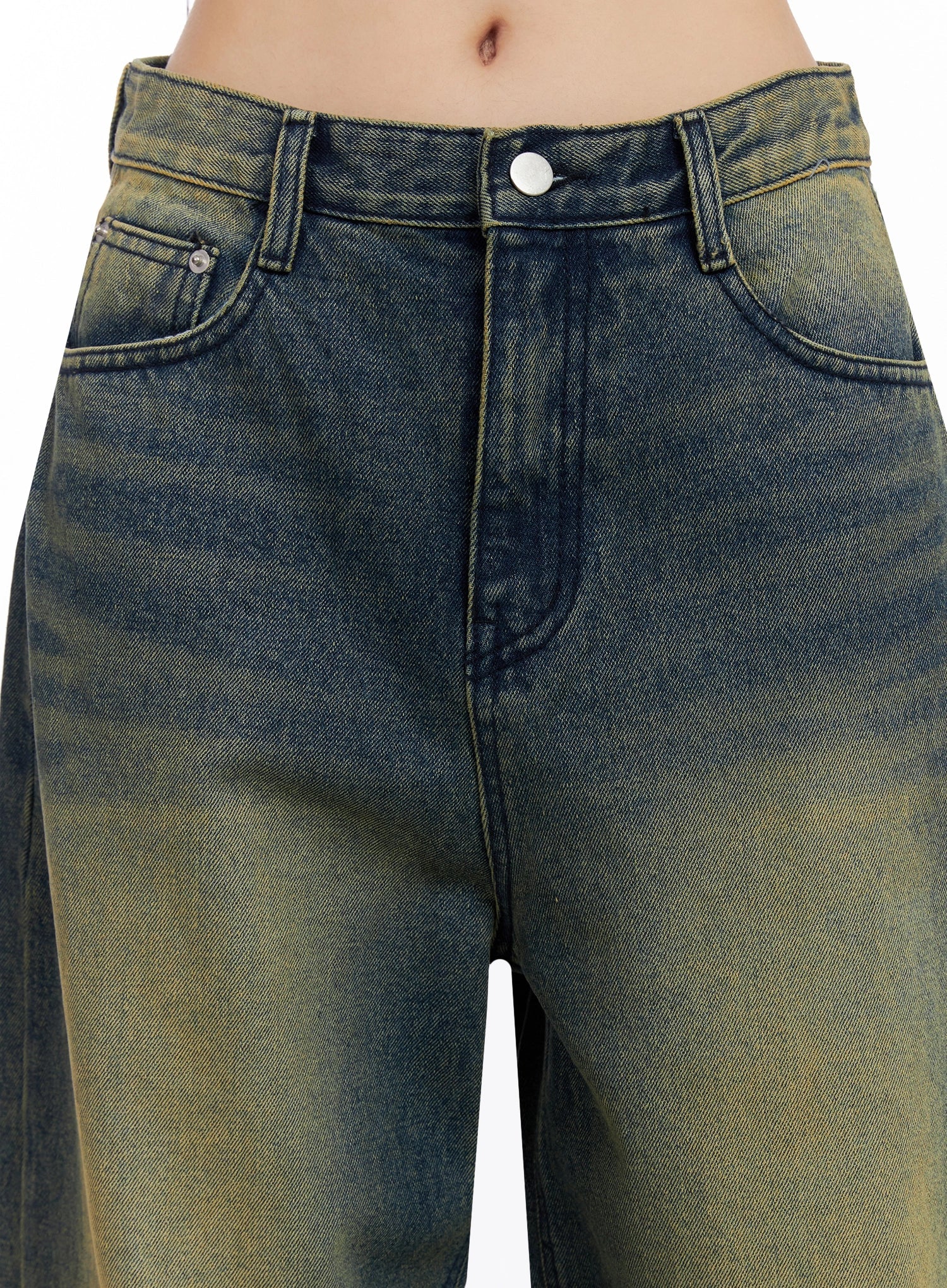Elora Washed Baggy Jeans IS525