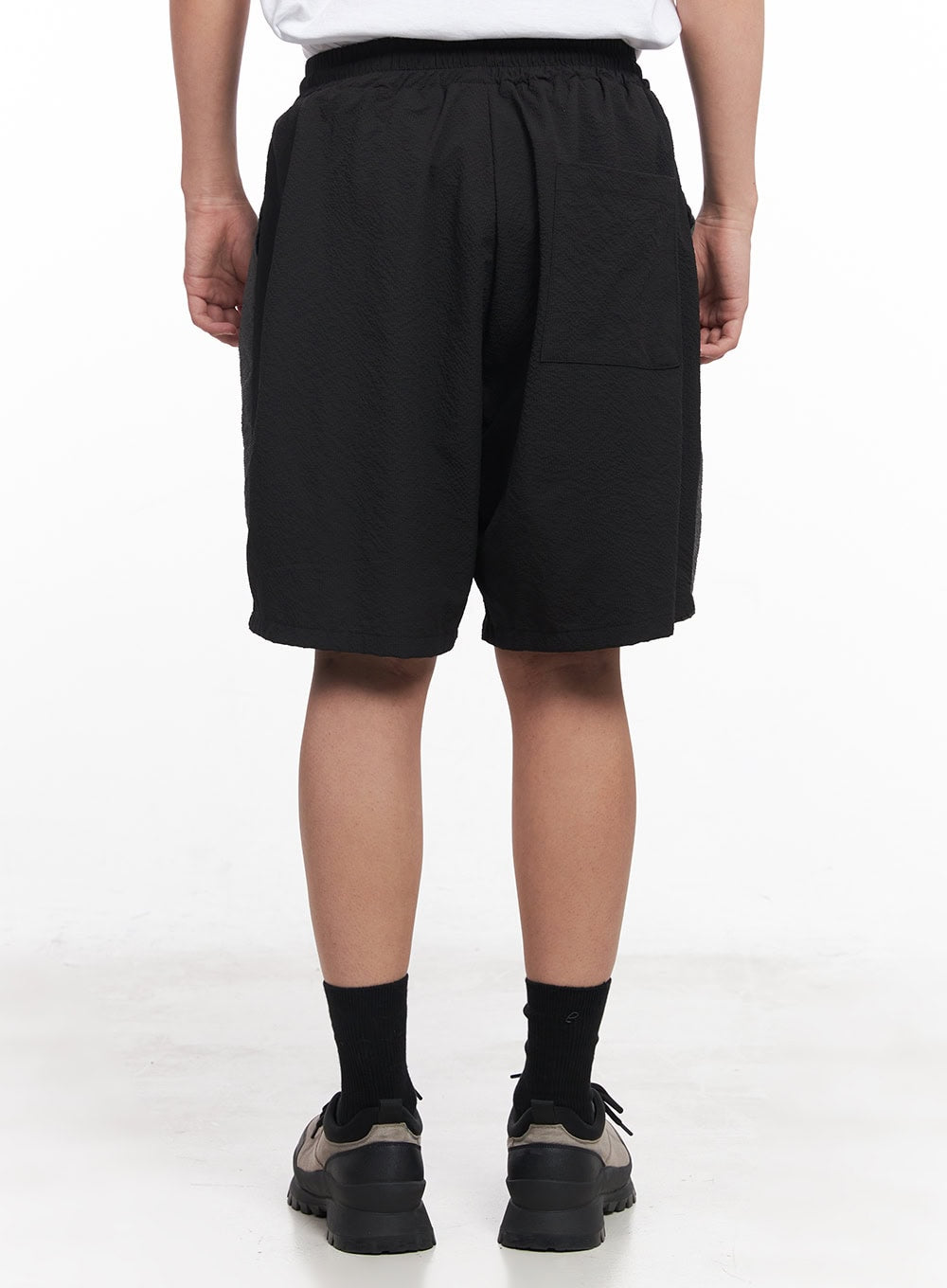 Men's Two-Tone Wide-Leg Shorts IY520