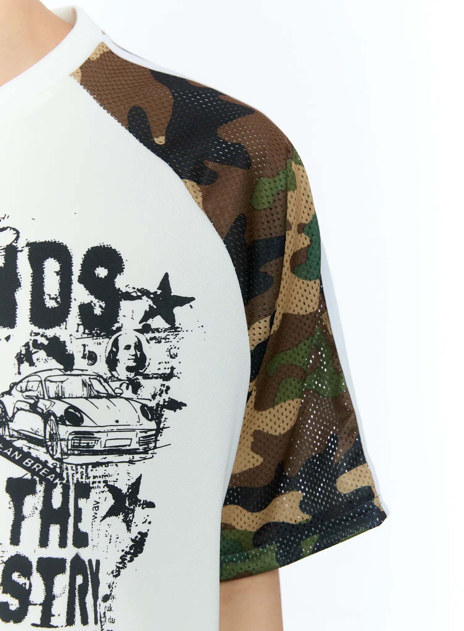 Men's Camo Sleeve Tee IL517