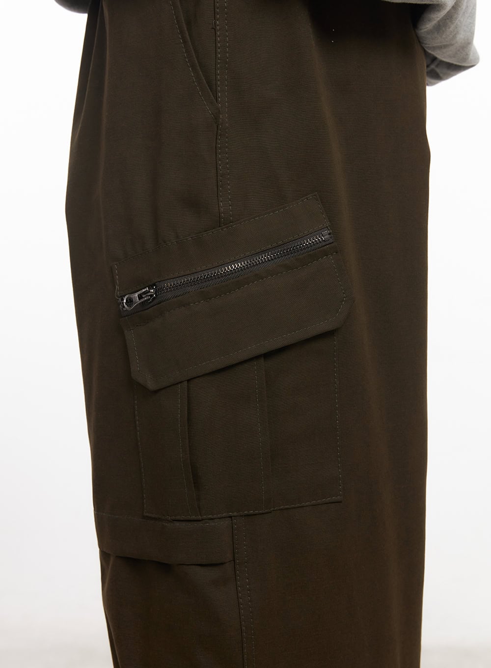 Men's Cotton Pocket Wide-Leg Pants IM528