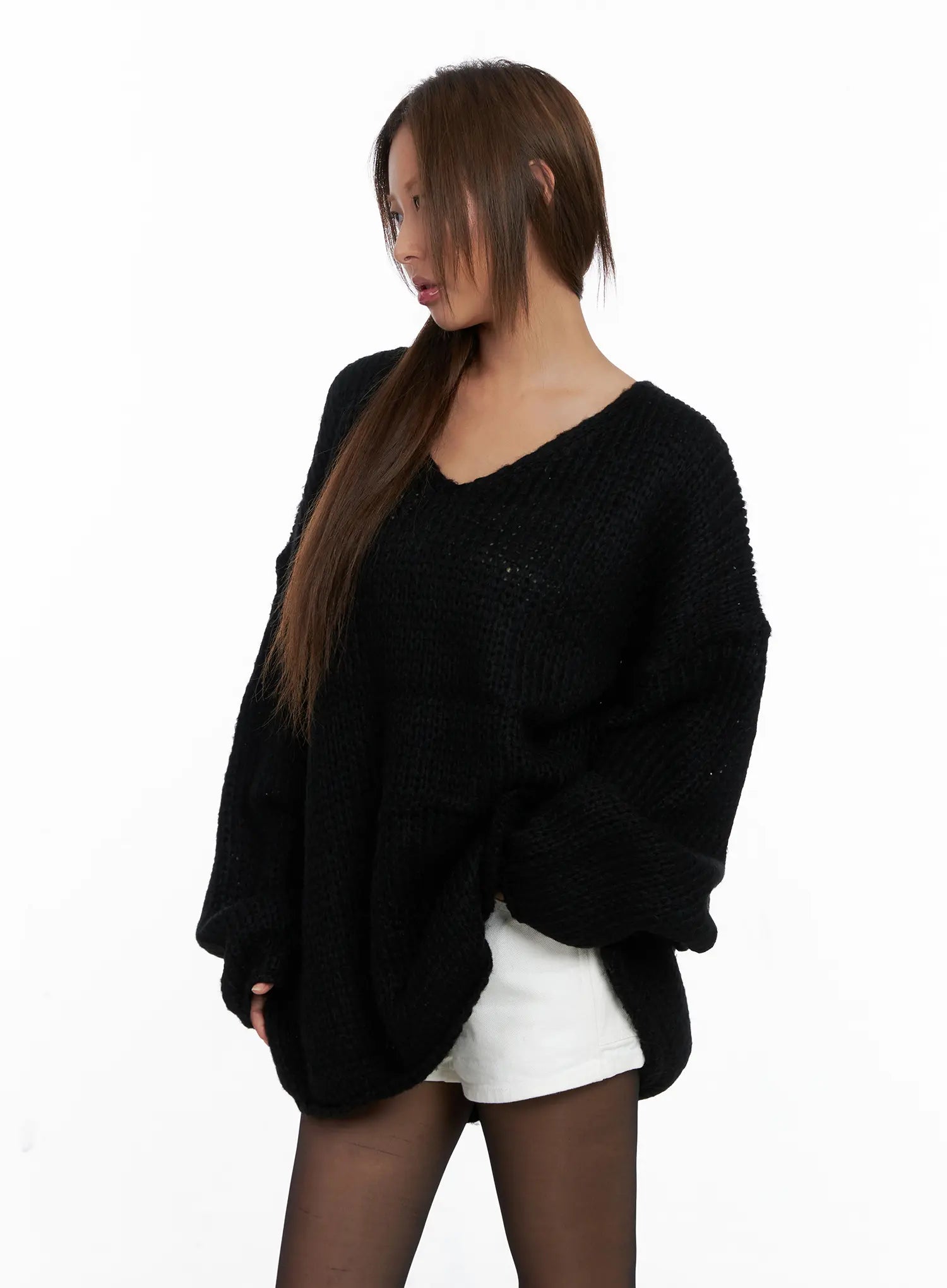 Chunky Loose-Fit Sweater CS524