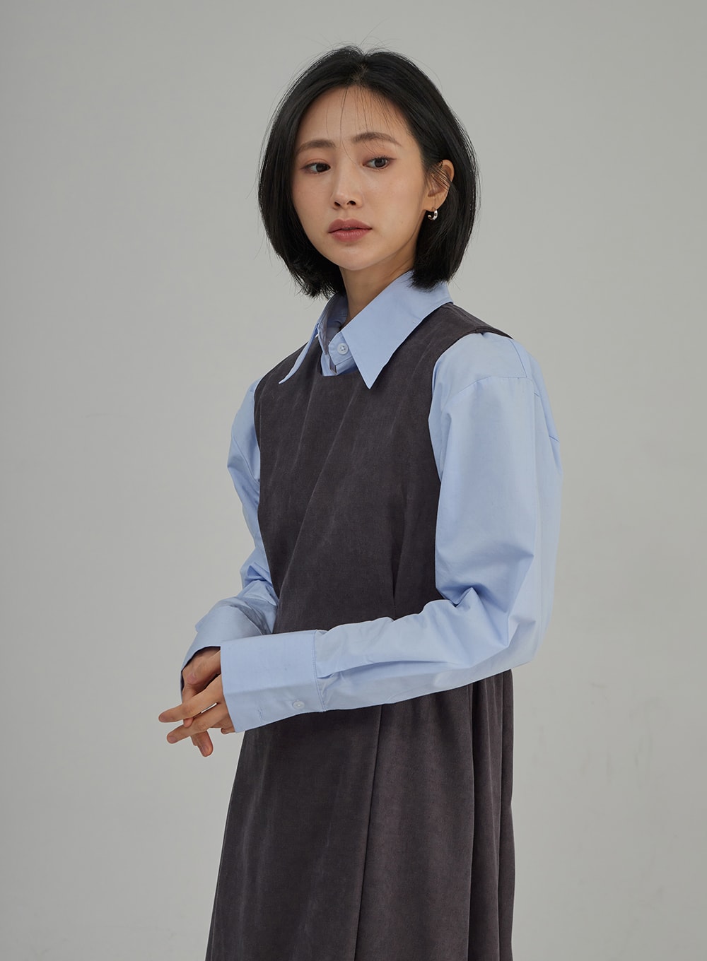 Light Color Button Shirt OJ305