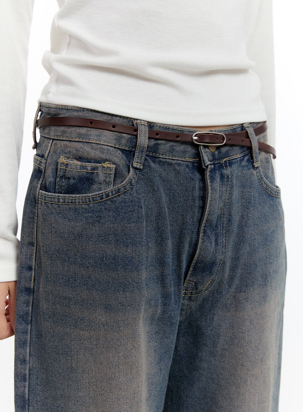 Solid Leather Waist Belt CN420