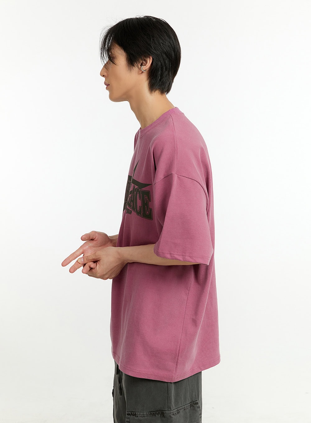 Men's Cotton Graphic T-Shirt IL418