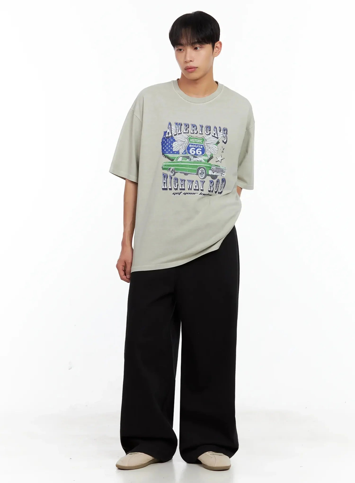 Men's Route 66 Graphic T-Shirt IL516