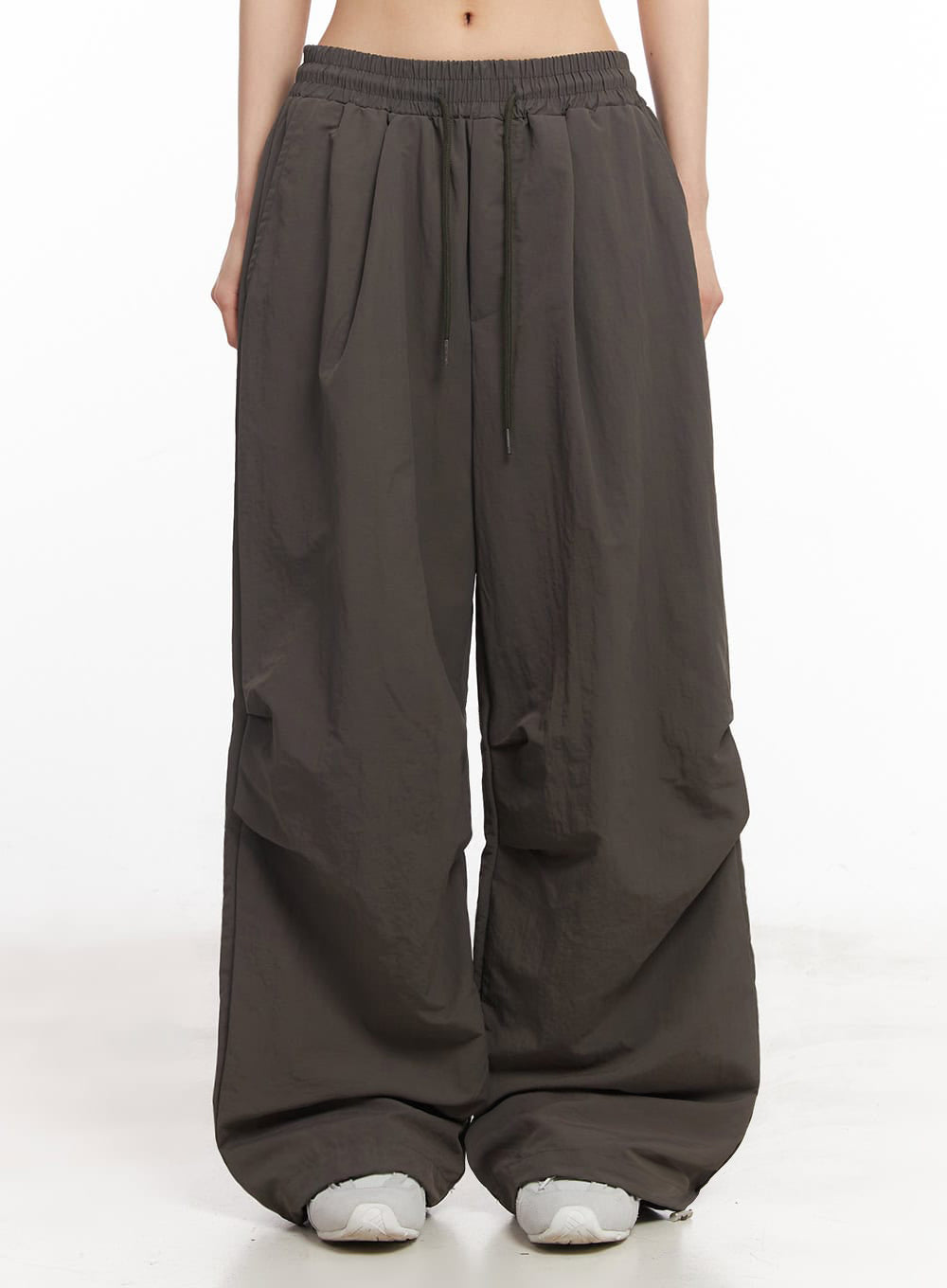 Comfort Pintuck Wide-Leg Sweatpants IY529