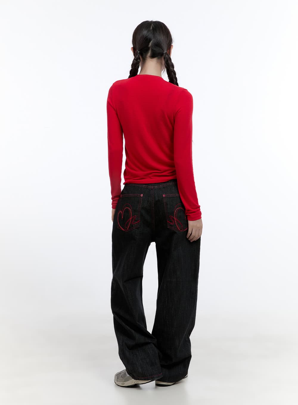 Opal Roomy Fit Wide Leg Denim CS410