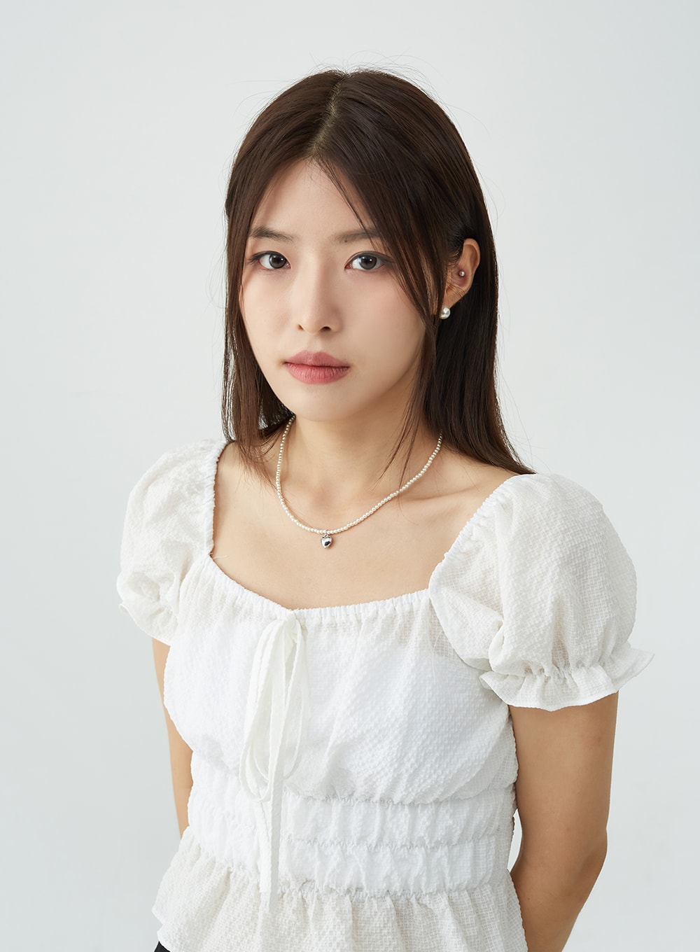 Simple Pearl Earrings Set OU7