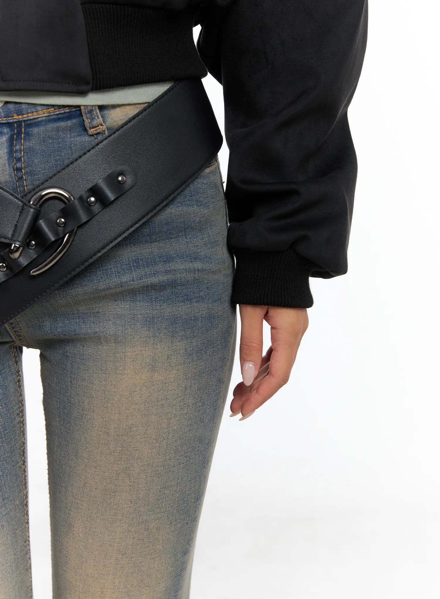 Suede Two-Way Zip Jacket CS502