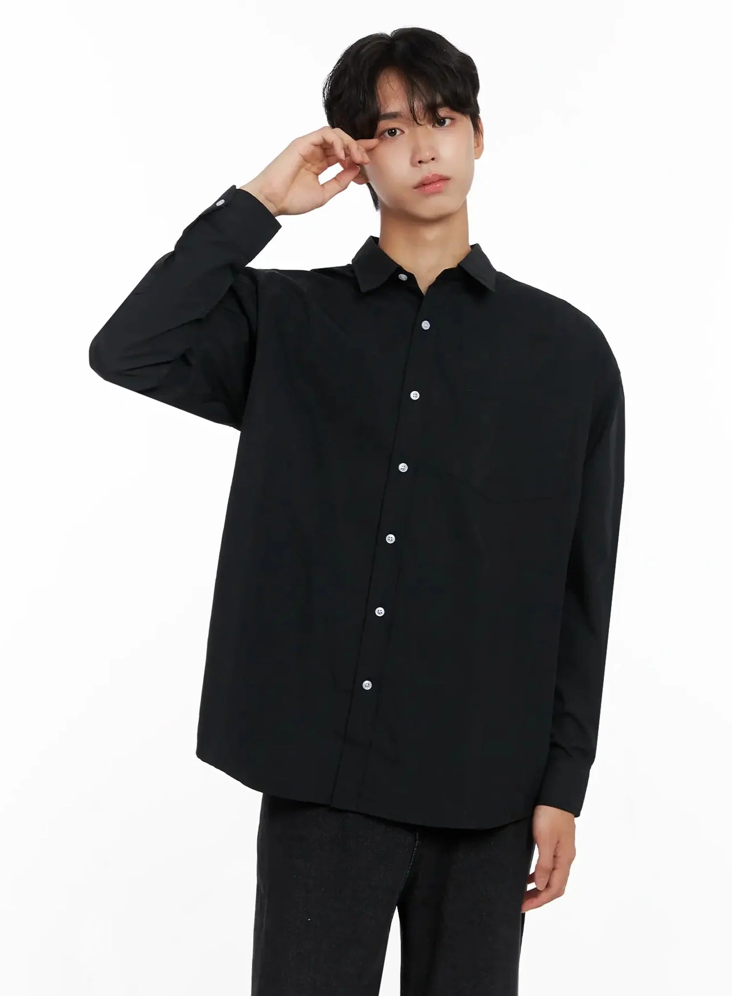 Men's Classic Button-Up Shirt IO517