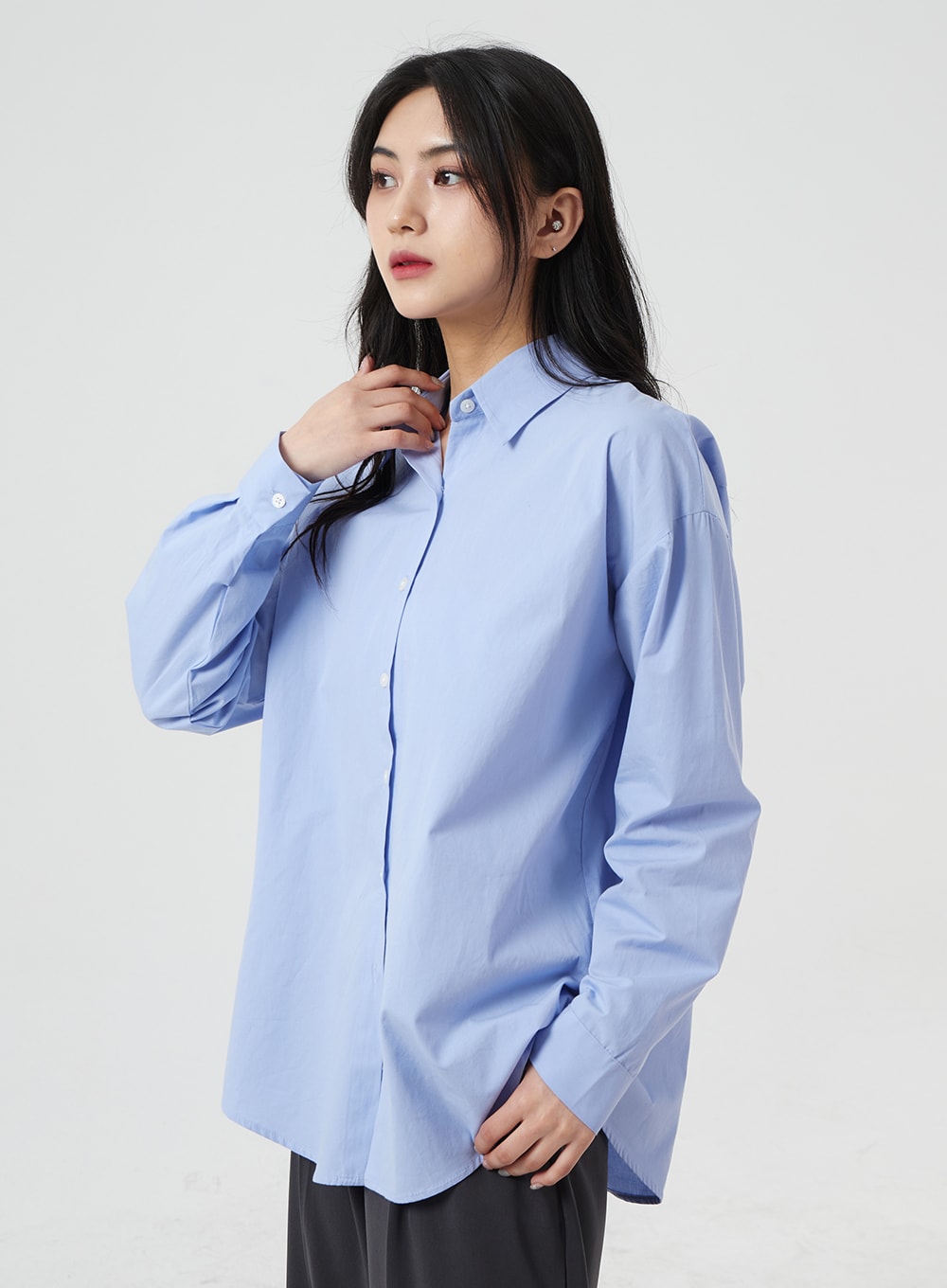 Pastel Color Oversized Shirt BM304