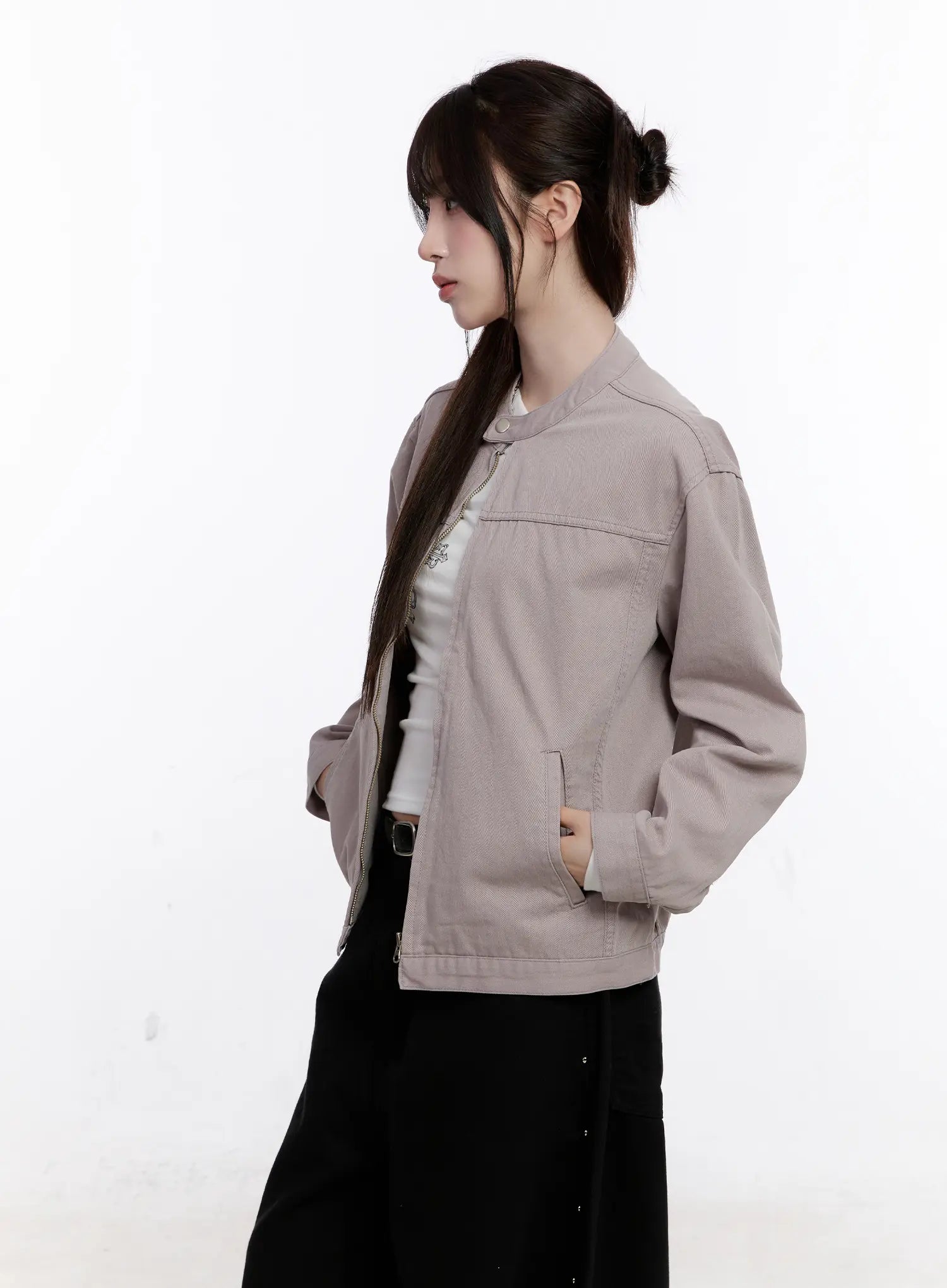 Cotton Zip-Up Jacket CS530
