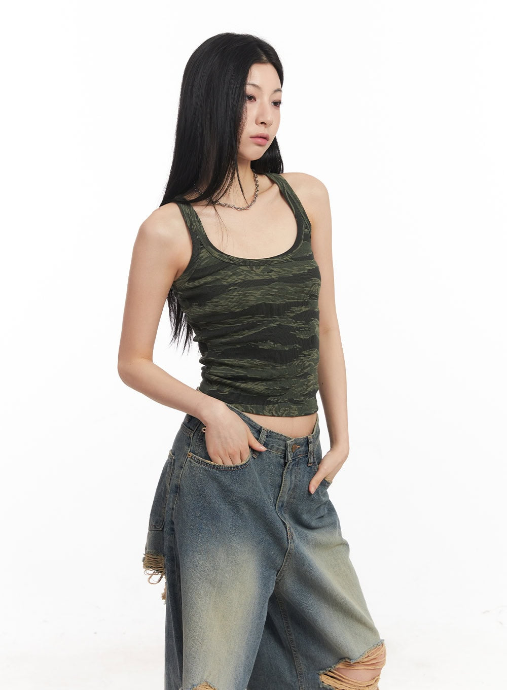Camo Chic Tank Top CA514