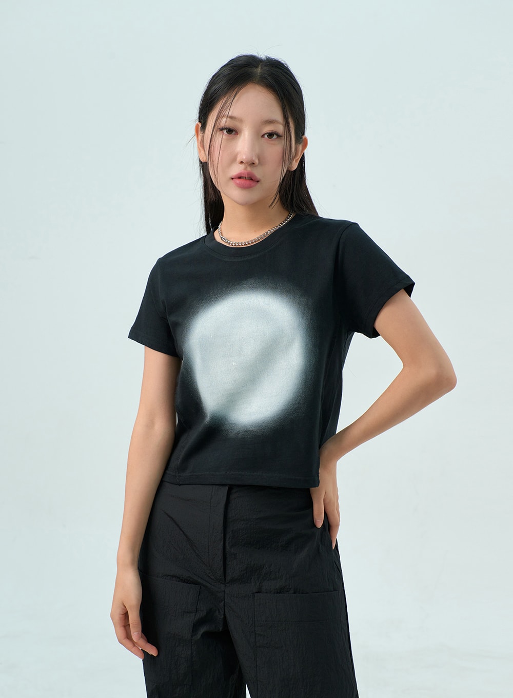 Cotton Cropped Tee CY330